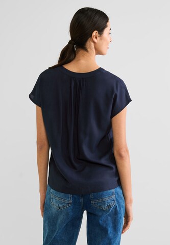 STREET ONE Bluse in Blau