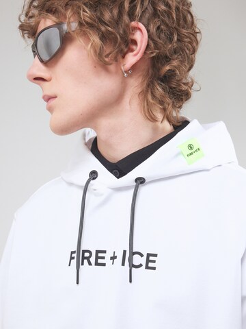 Felpa 'CADELL' di Bogner Fire + Ice in bianco