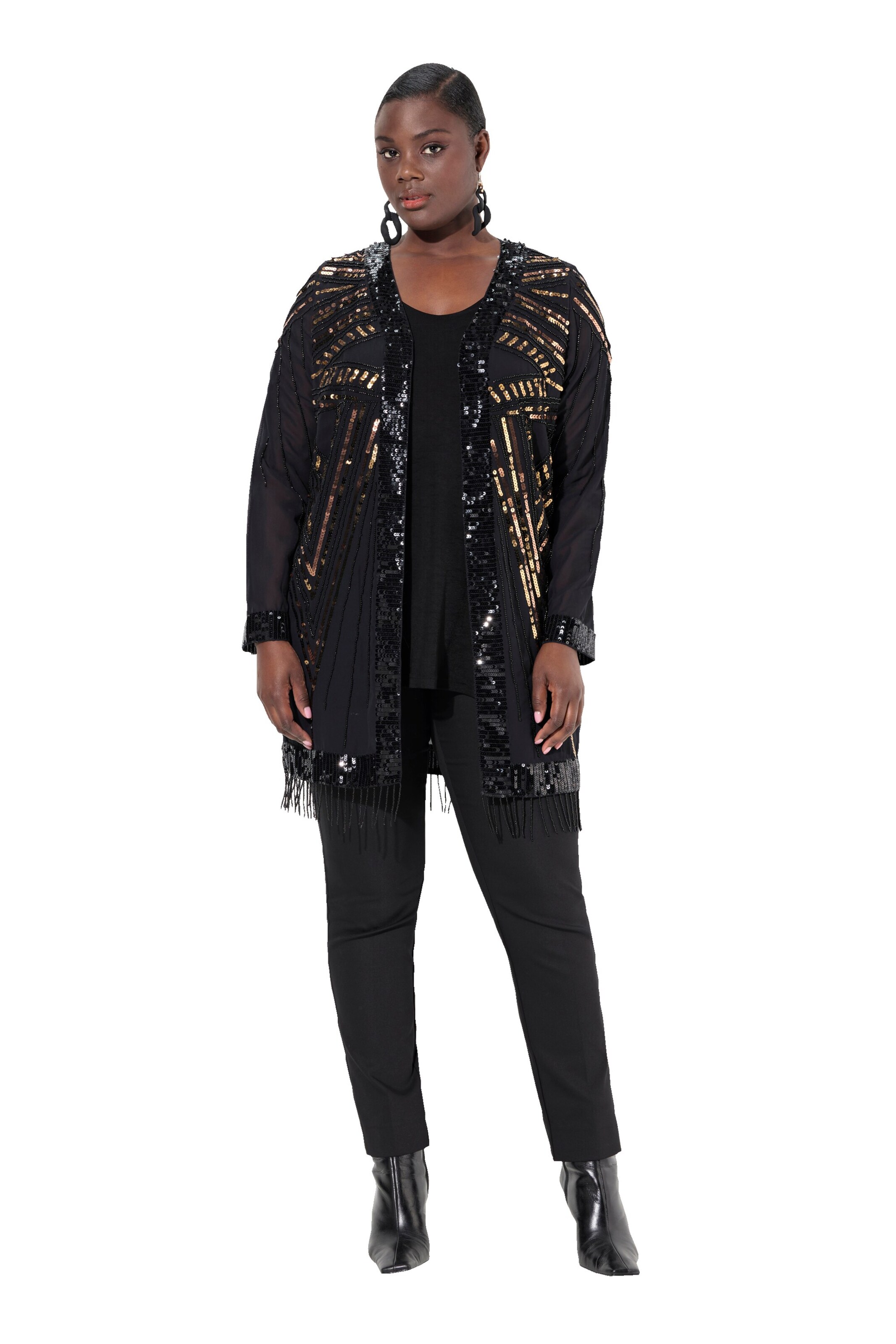 Ulla Popken Tuniek in Zwart