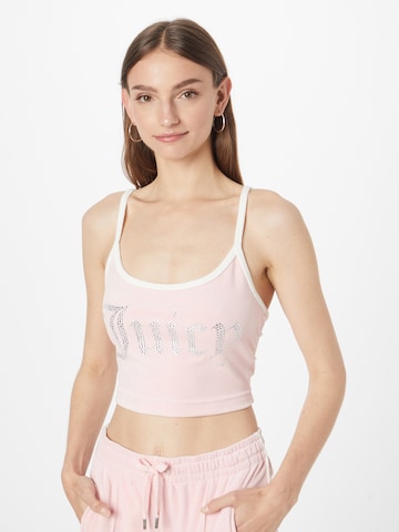 Juicy Couture White Label Top 'Tyra' in Pink: front