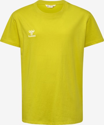 T-Shirt 'Go 2.0' Hummel en jaune : devant
