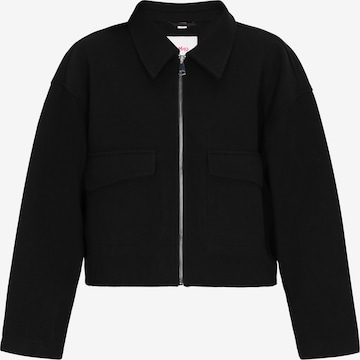 MYMO Välikausitakki 'Young Fashion' värissä musta: etupuoli