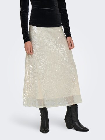 ONLY - Falda 'ONLCarin' en beige: frente
