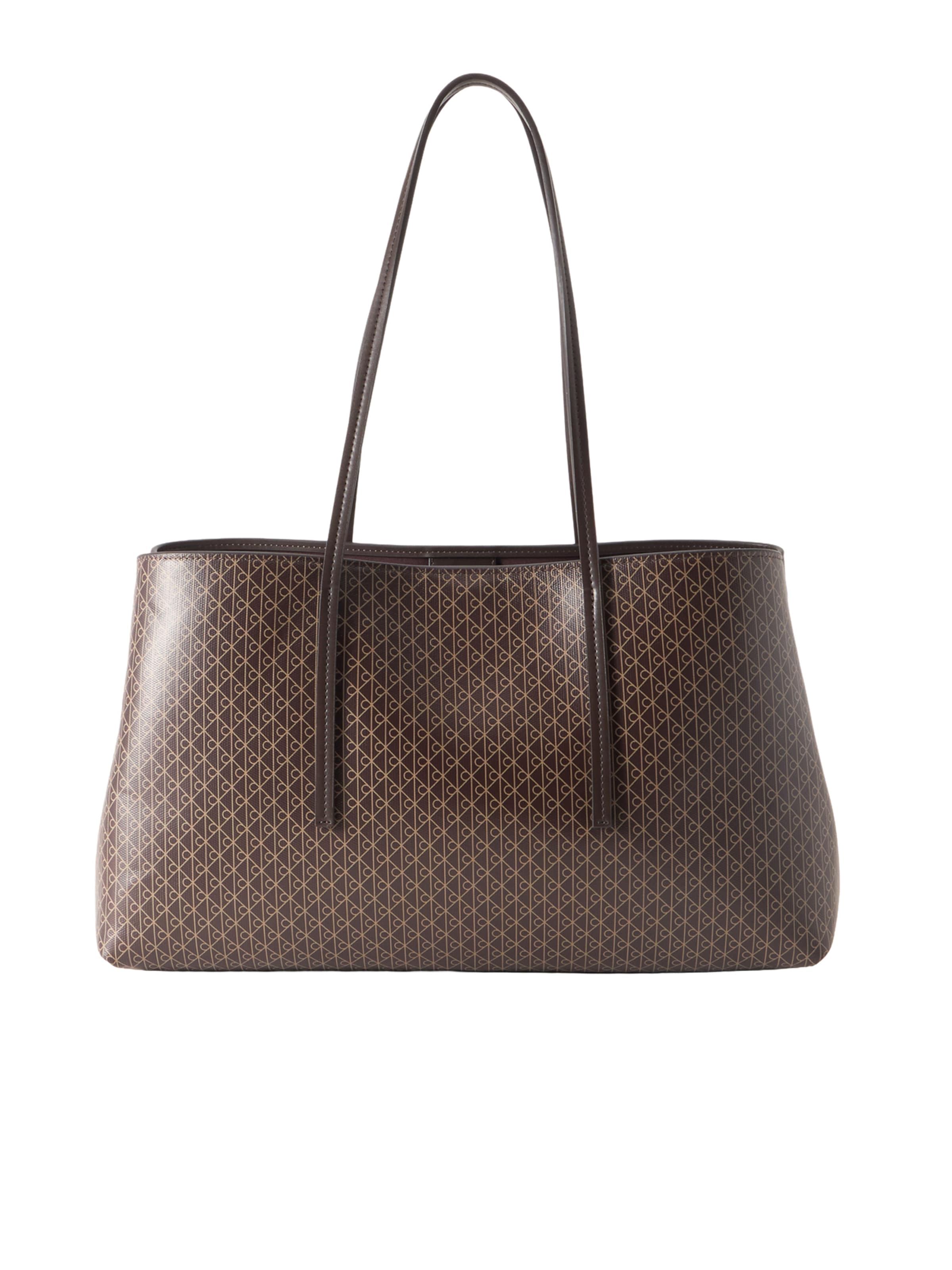 Calvin Klein Bolso de hombro en One Size en marrón claro / marrón oscuro, Vista del producto