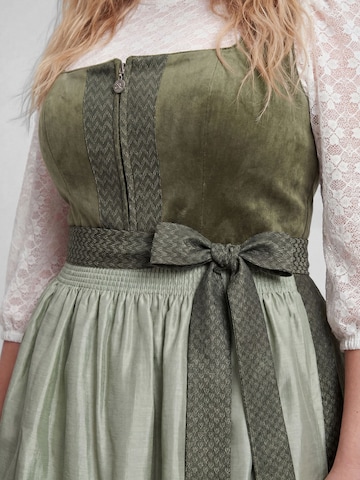SPIETH & WENSKY Dirndl 'Kathi' in Green