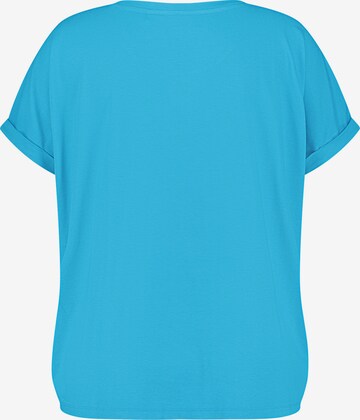 SAMOON T-Shirt in Blau