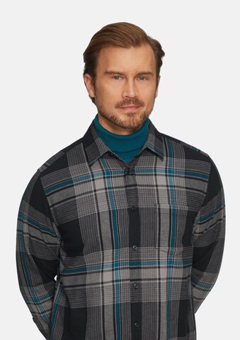 Coupe regular Chemise s.Oliver en noir