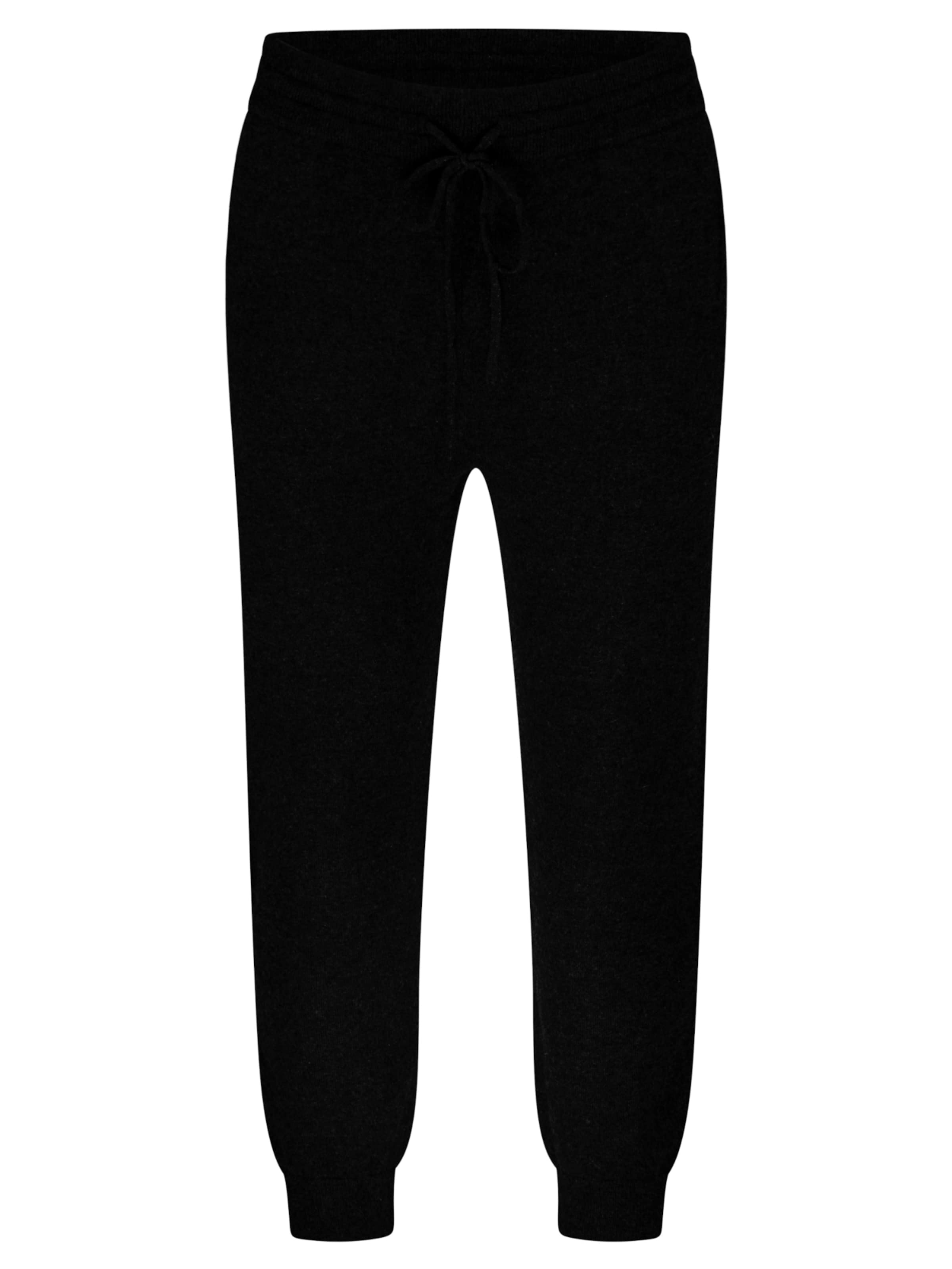 CASH-MERE.CH Housut värissä musta: etupuoli