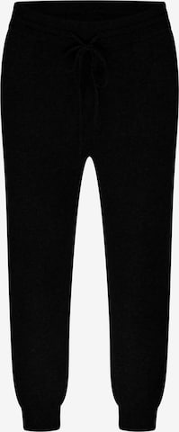 Pantalon CASH-MERE.CH en noir : devant