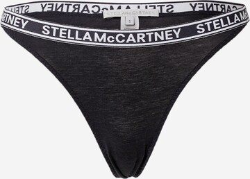 Tanga de la Stella McCartney pe negru: față