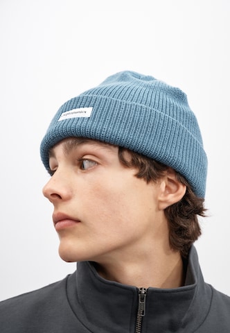 Cleptomanicx Beanie 'Shortie 2' in Blue