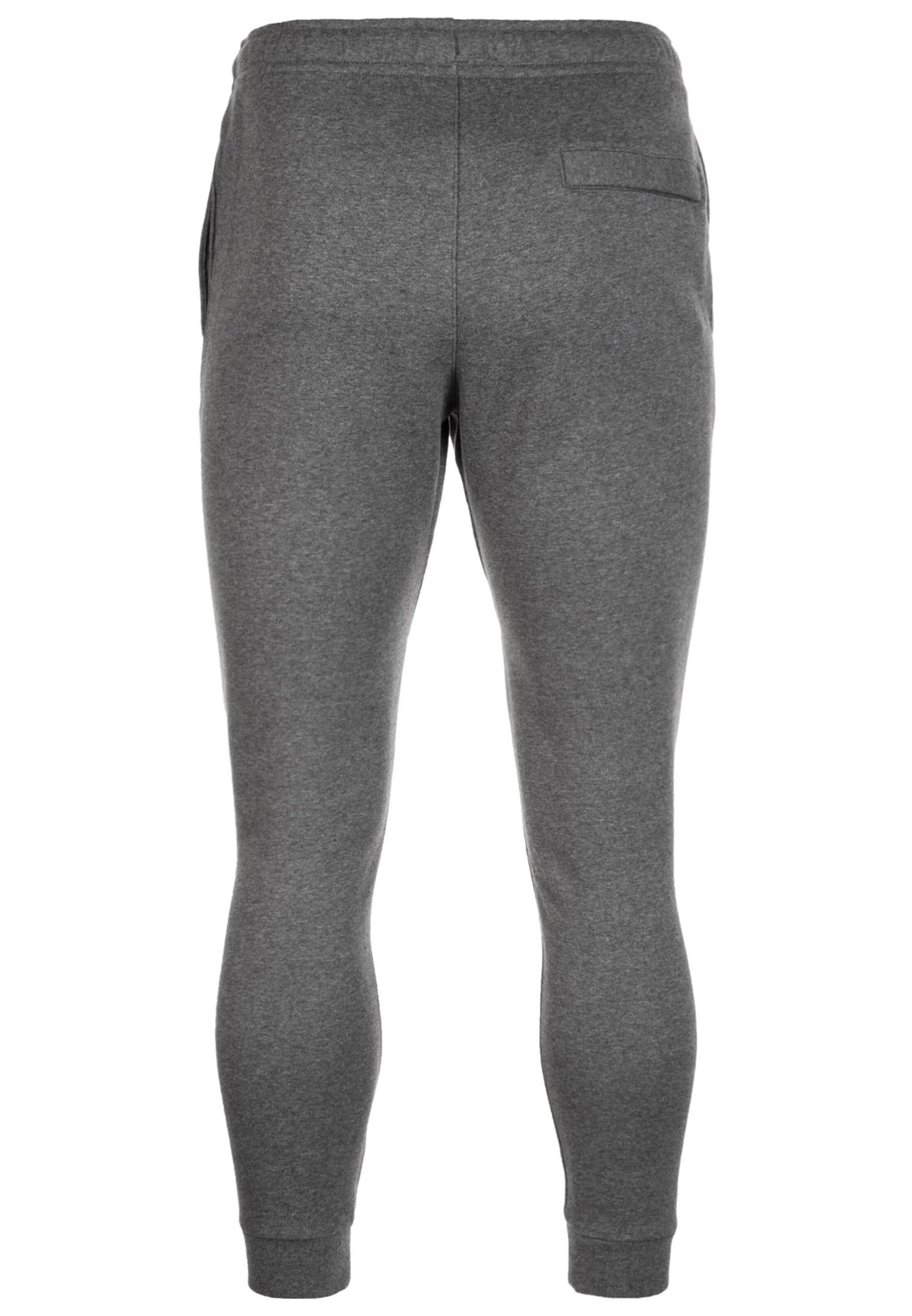 NIKE Tapered Sports trousers 'Club19' in Grey