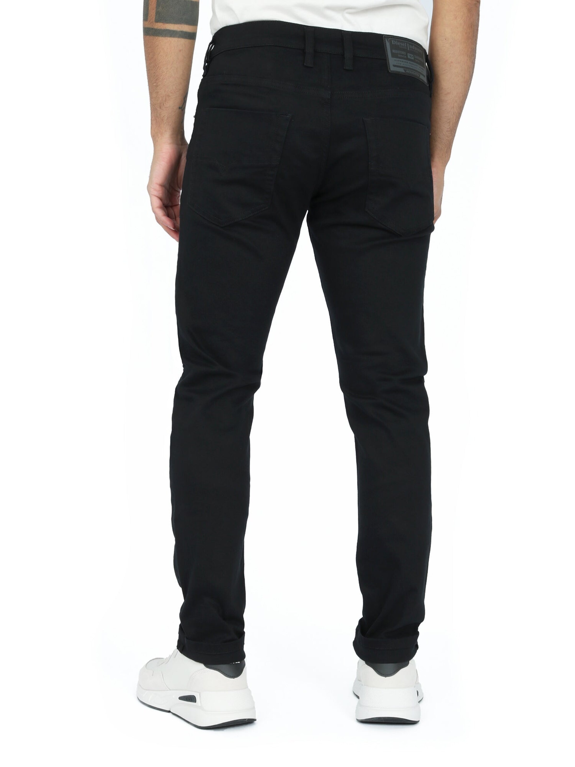 DIESEL Slimfit Jeans 'Tepphar-X'‌‌‌‌‌‌‌‌ in Schwarz