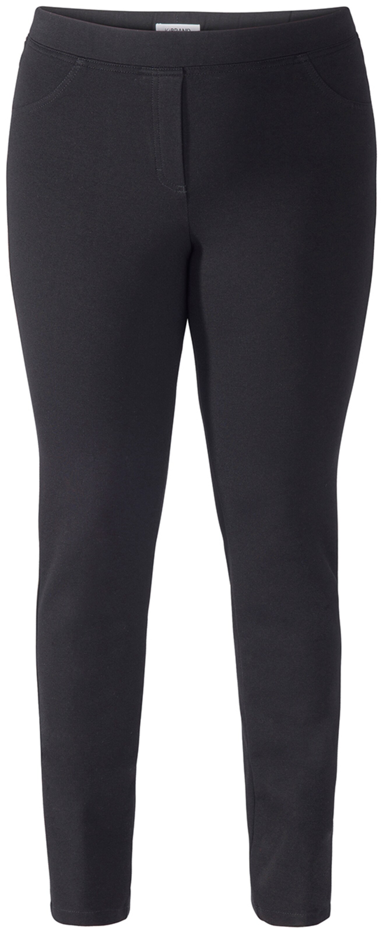 KjBRAND Skinny Pants in Black: front