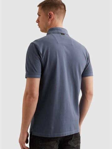 Maglietta 'Polo shirt with garment-dye wash' di PME Legend in blu