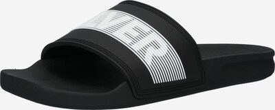 Saboți 'RIVI' QUIKSILVER pe negru / alb, Vizualizare produs