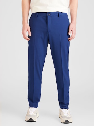 Coupe slim Pantalon à plis 'Liam' SELECTED HOMME en bleu : devant
