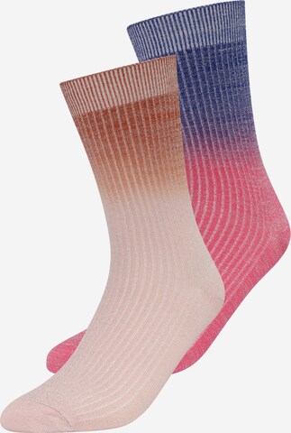 BeckSöndergaard Socks in Pink: front