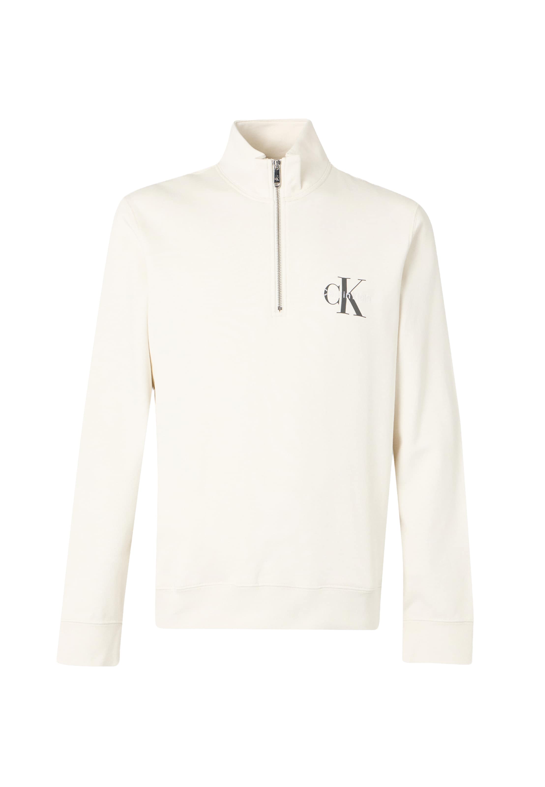 Calvin Klein Jeans - Sudadera en blanco: frente