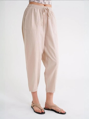 Loosefit Pantalon MixRay en blanc