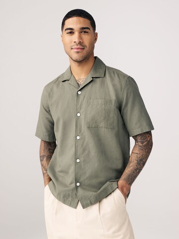 Next - Comfort Fit Camisa em verde: frente