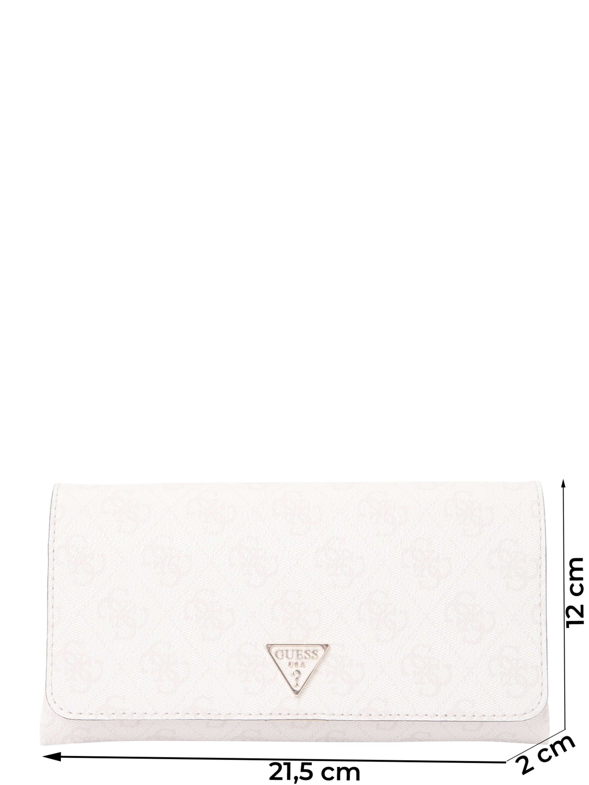 GUESS Clutch 'NOELLE II XBODY FLAP ORGANIZER' in Weiß