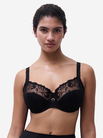 Chantelle Minimiser Bra 'Majestic' in Black