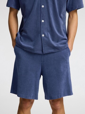 SELECTED HOMME Regular Trousers in Blue