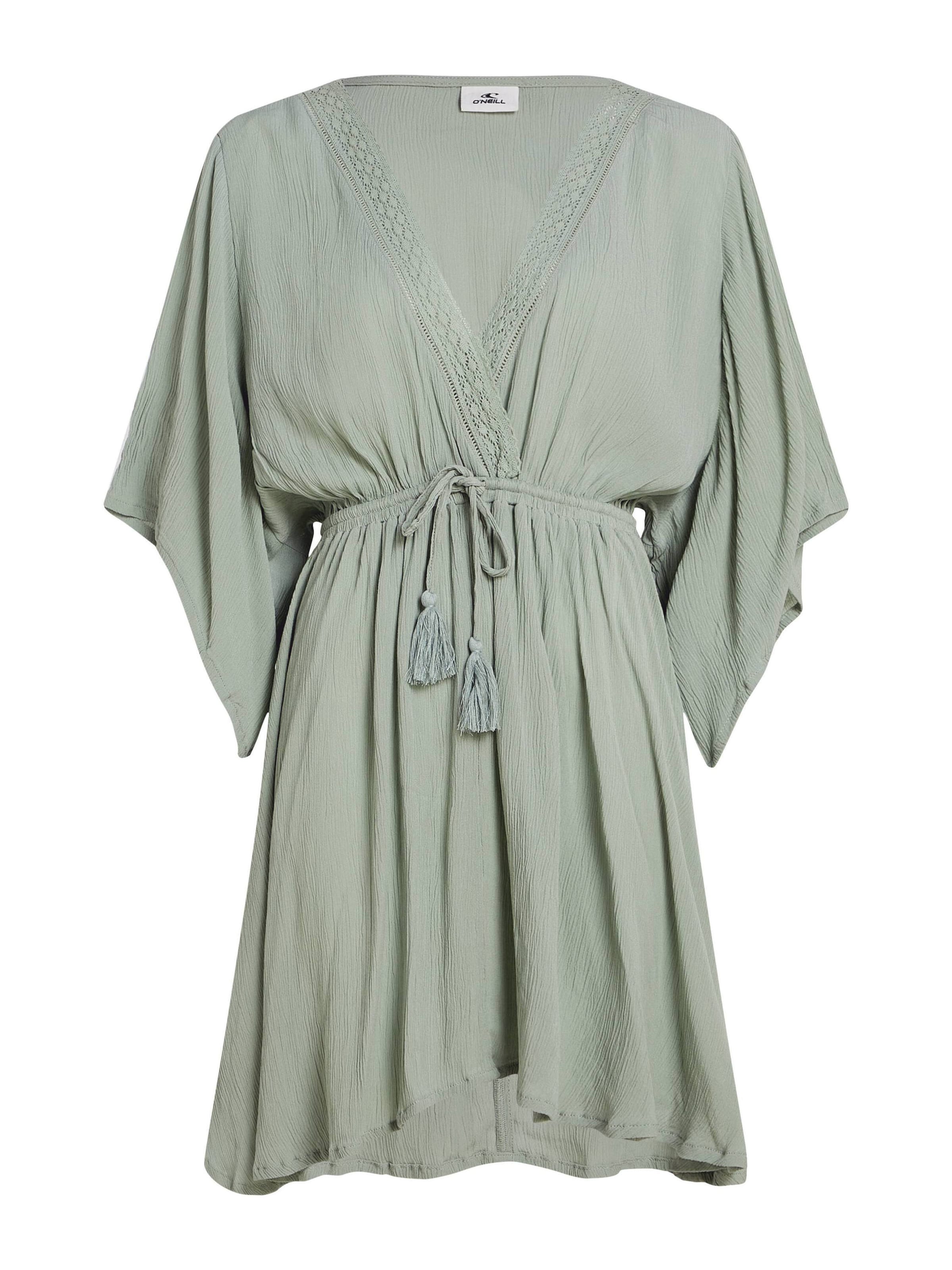 O'NEILL Kleit 'Essentials Tokeena Cover Up', värv roheline: eest vaates