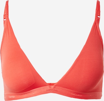 Calvin Klein Underwear Треугольник Бюстгальтер в Оранжевый: спереди