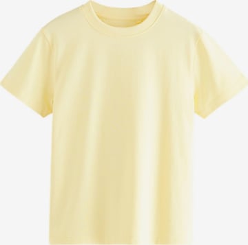 T-Shirt Next en jaune : devant