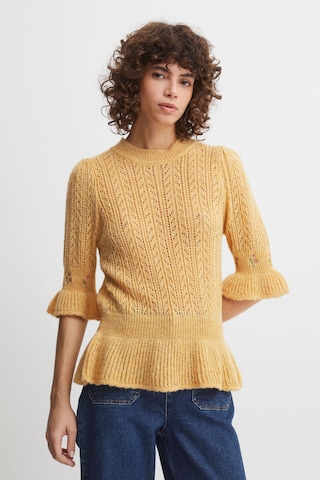 Atelier Rêve Strickpullover in Gelb: predná strana