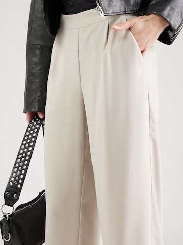 VERO MODA Wide leg Παντελόνι πλισέ σε γκρι