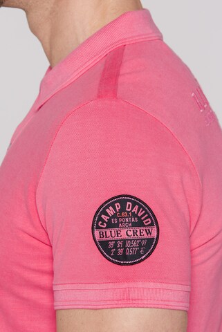 CAMP DAVID Shirt in Pink