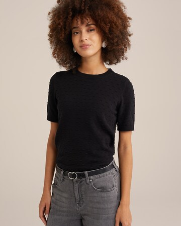 WE Fashion Sweater in Black