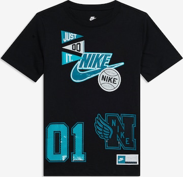 Nike Sportswear T-shirt i svart: framsida