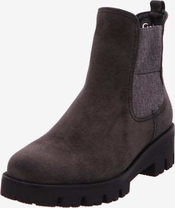 GABOR Chelsea Boots 'Davos' in Grey: front