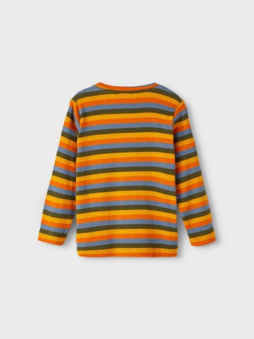 NAME IT Shirt 'LEOPOLD' in Orange