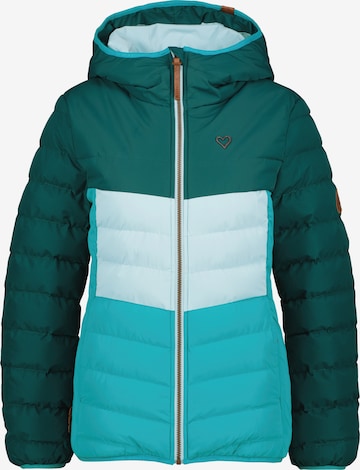 Alife and Kickin Winter Jacket 'UffieAK' in Green: front