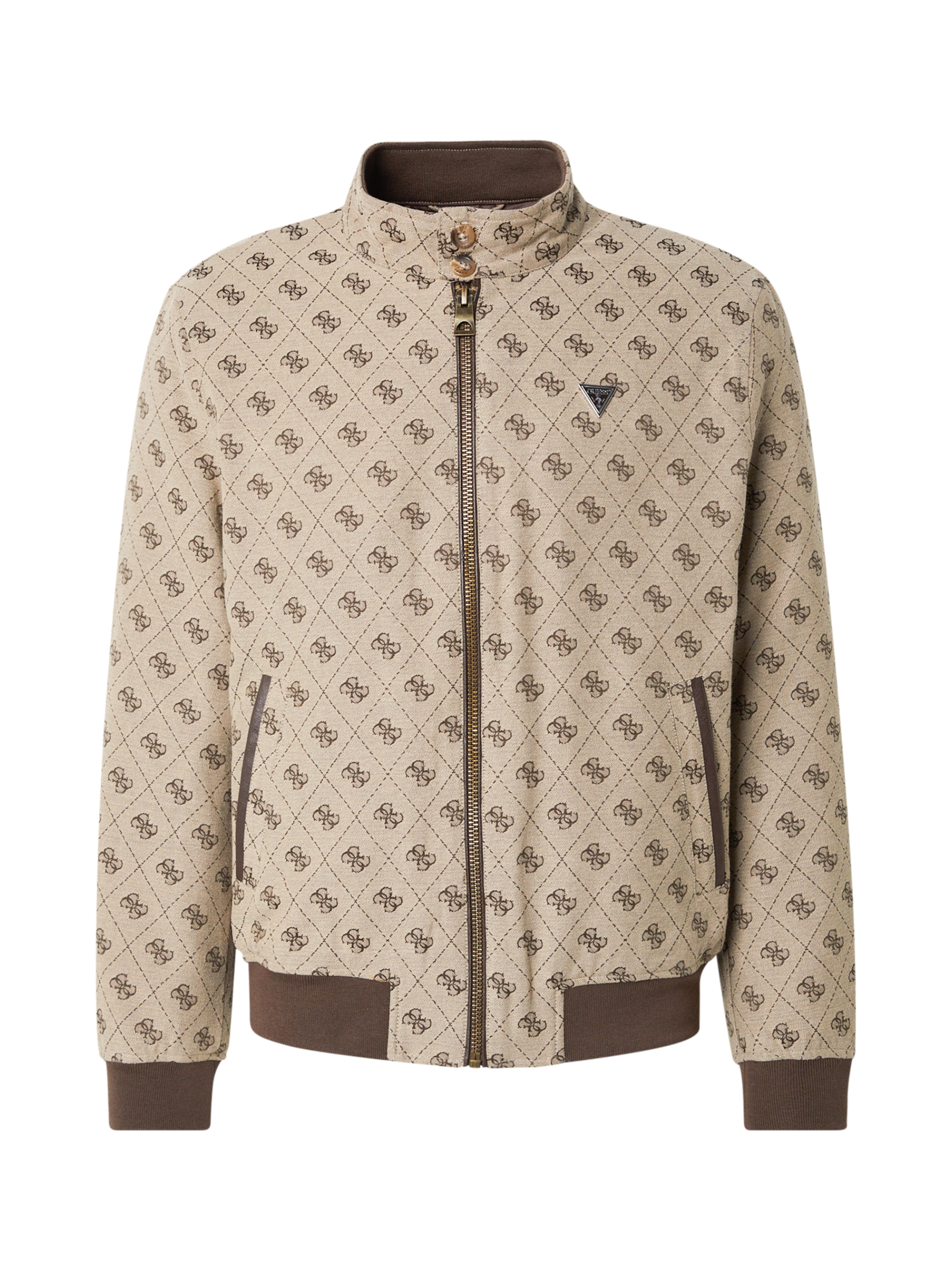 GUESS Välikausitakki värissä beige: etupuoli