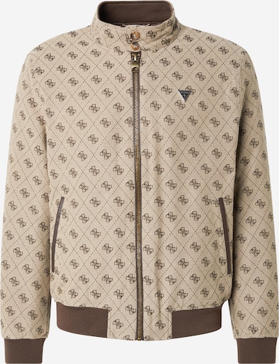 GUESS Välikausitakki värissä hiekka / ruskea, Tuotenäkymä