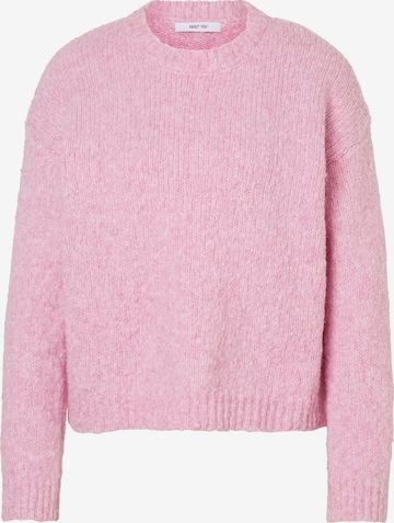 ABOUT YOU Trui 'Noelia' in Roze: voorkant