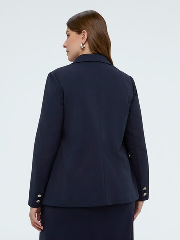 Blazer Fiorella Rubino en bleu