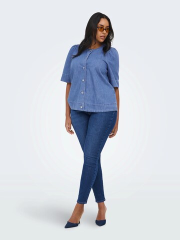 Camicia da donna 'CARASTRA' di ONLY Carmakoma in blu