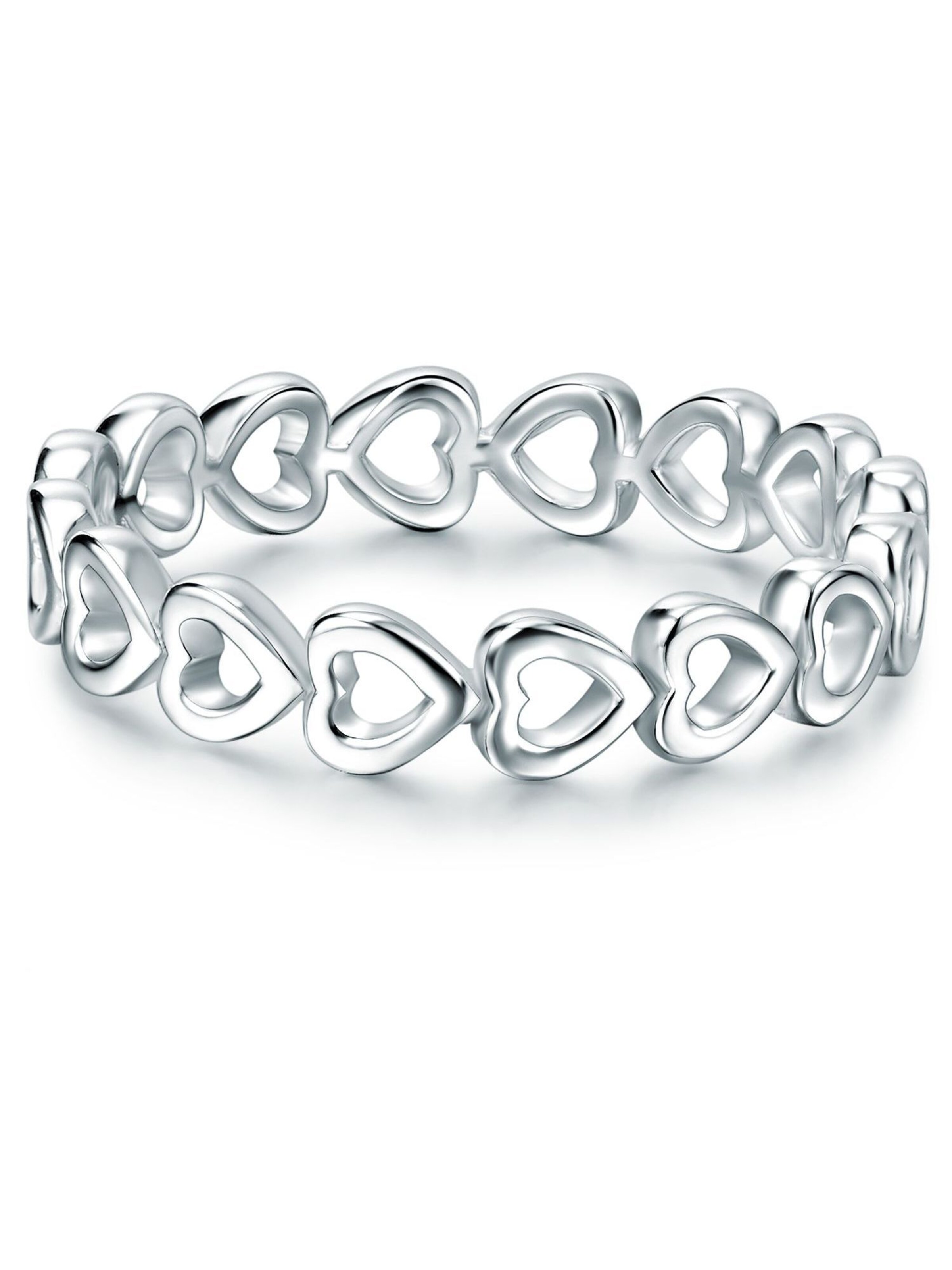Trilani Ring in Silver: front
