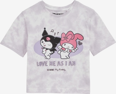 WE Fashion Paita värissä lila / laventeli / roosa / musta, Tuotenäkymä