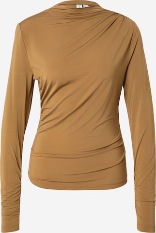 & Other Stories Shirt in Braun: Vorderseite