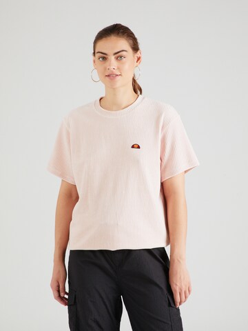 ELLESSE Shirt in Roze: voorkant