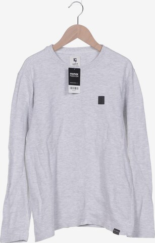 GARCIA Sweatshirt & Zip-Up Hoodie in M in Grey: front