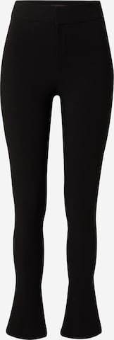 Gina Tricot Bootcut Spodnie 'Kajsa' w kolorze czarny: przód